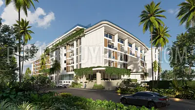 KAM22489: A Contemporary Coastal 1 Bedroom Apartment for Sale with Early bird Prices in Kamala, Phuket. Photo #1