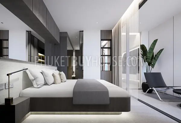 KAM22489: A Contemporary Coastal 1 Bedroom Apartment for Sale with Early bird Prices in Kamala, Phuket. Photo #11