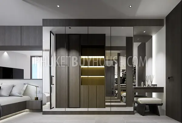 KAM22489: A Contemporary Coastal 1 Bedroom Apartment for Sale with Early bird Prices in Kamala, Phuket. Photo #15