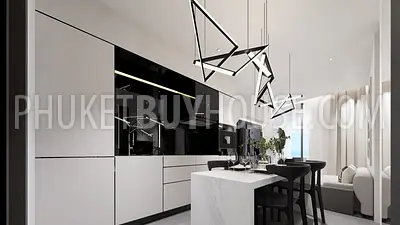 KAM22489: A Contemporary Coastal 1 Bedroom Apartment for Sale with Early bird Prices in Kamala, Phuket. Photo #12