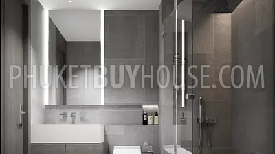 KAM22489: A Contemporary Coastal 1 Bedroom Apartment for Sale with Early bird Prices in Kamala, Phuket. Photo #13
