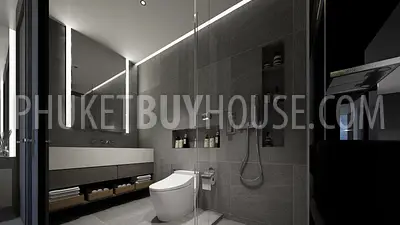 KAM22490: A Contemporary Coastal 2 Bedroom Apartment for Sale with Early bird Prices in Kamala, Phuket. Photo #16