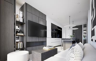 KAM22491: A Contemporary Coastal 3 Bedroom Apartment for Sale with Early bird Prices in Kamala, Phuket. Photo #13
