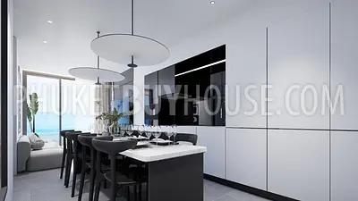 KAM22491: A Contemporary Coastal 3 Bedroom Apartment for Sale with Early bird Prices in Kamala, Phuket. Photo #14