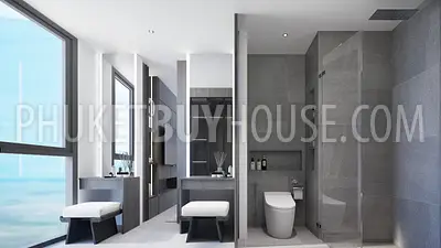 KAM22491: A Contemporary Coastal 3 Bedroom Apartment for Sale with Early bird Prices in Kamala, Phuket. Photo #17