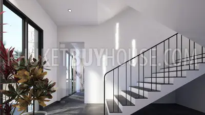 KAM22492: A Contemporary 3-Bedroom Duplex Home for Sale with Early bird Prices in Kamala, Phuket. Photo #8