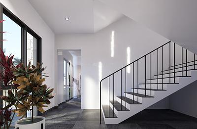 KAM22492: A Contemporary 3-Bedroom Duplex Home for Sale with Early bird Prices in Kamala, Phuket. Photo #8