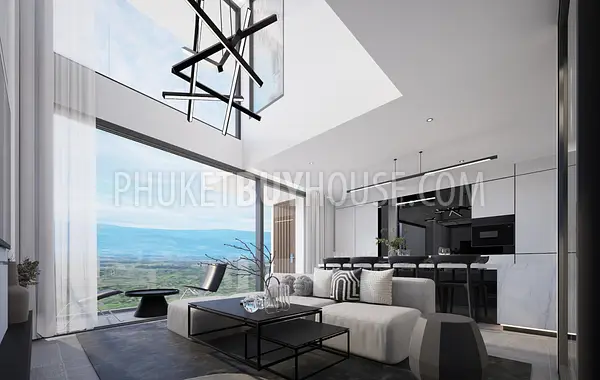 KAM22492: A Contemporary 3-Bedroom Duplex Home for Sale with Early bird Prices in Kamala, Phuket. Photo #19