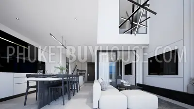 KAM22492: A Contemporary 3-Bedroom Duplex Home for Sale with Early bird Prices in Kamala, Phuket. Photo #18