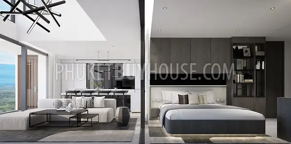 KAM22492: A Contemporary 3-Bedroom Duplex Home for Sale with Early bird Prices in Kamala, Phuket. Photo #21