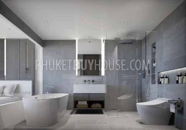 KAM22492: A Contemporary 3-Bedroom Duplex Home for Sale with Early bird Prices in Kamala, Phuket. Photo #22