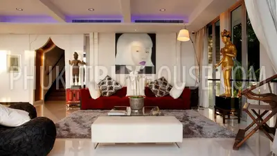 SUR7186: Elegant 3-Bedroom Villa on the Hill in Surin. Photo #14