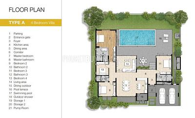 BAN7190: Four Bedroom Modern Villa in Bang Tao. Photo #6