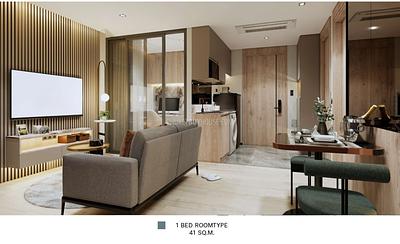 PAT22503: Spacious 1-Bedroom Plus apartment in a New Project with Stylish Design in Patong. Photo #6