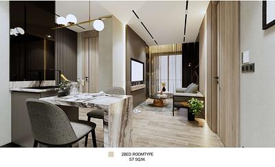 PAT22504: 2-Bedroom Apartment in a New Project with Stylish Design in Patong. Photo #6