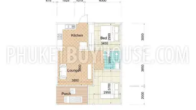 KAM7202: One and Two Bedroom Apartments in Boutique Resort in Kamala. Photo #7