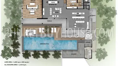 BAN7226: Resort Style Villa in Bang Tao Area. Fotoğraf #9