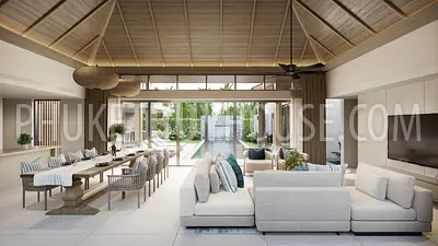 BAN7259: Spacious 5+1 Bedrooms House in Bang Tao Area. Fotoğraf #5