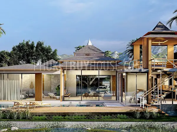 BAN7207: Four Bedroom Villa with a Pool by a Beautiful Lake in Bang Tao area. Photo #2