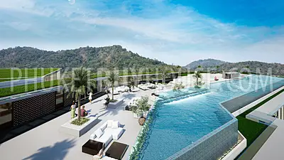 RAW22515: Ideal One Bedroom Sea View Apartment in the Heart of Rawai, Phuket. Photo #23