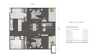 RAW22516: Ideal Two Bedroom apartment in the Heart of Rawai, Phuket. Photo #6