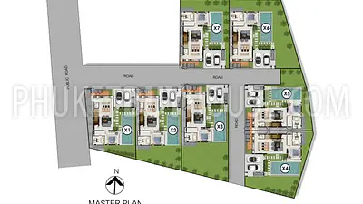 CHE22518: Limited 3 bedroom Pool Villas in Cherngtalay, Phuket. Photo #2