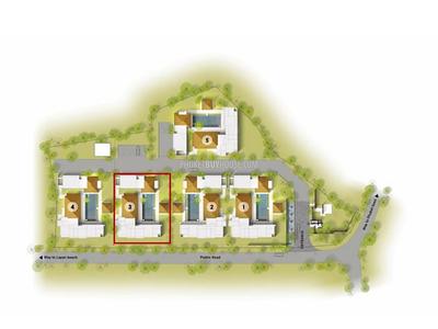 TAL22519: 4-Bedroom Thai-Balinese Pool Villa – Under Construction in Thalang, Phuket. Photo #3