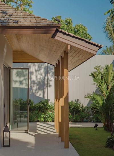 TAL22519: 4-Bedroom Thai-Balinese Pool Villa – Under Construction in Thalang, Phuket. Photo #4
