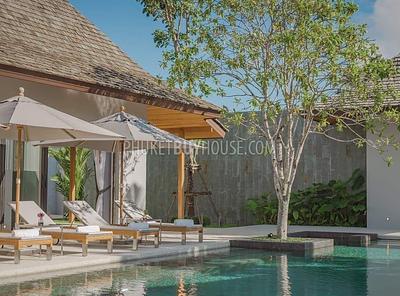 TAL22519: 4-Bedroom Thai-Balinese Pool Villa – Under Construction in Thalang, Phuket. Photo #7