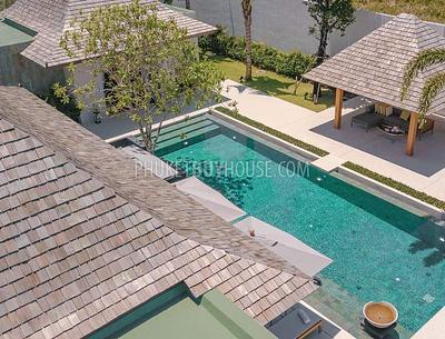 TAL22519: 4-Bedroom Thai-Balinese Pool Villa – Under Construction in Thalang, Phuket. Photo #9