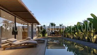 RAW22520: Four-Bedroom Private Pool Villas with Homey Atmosphere in Rawai, Phuket. Photo #3