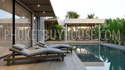 RAW22520: Four-Bedroom Private Pool Villas with Homey Atmosphere in Rawai, Phuket. Photo #1