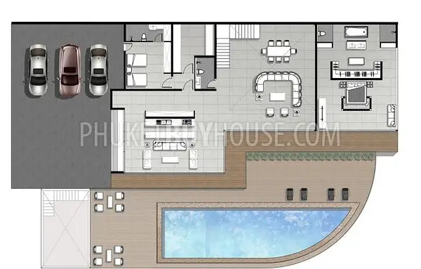 BAN7226: Resort Style Villa in Bang Tao Area. Photo #20
