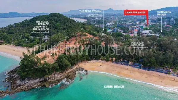 SUR22539: Prime Land for Sale Near Surin Beach – Ideal for Development. Fotoğraf #1