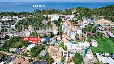 SUR22539: Первоклассный участок земли на продажу возле пляжа Сурин – идеальный вариант для застройки. Фото #3