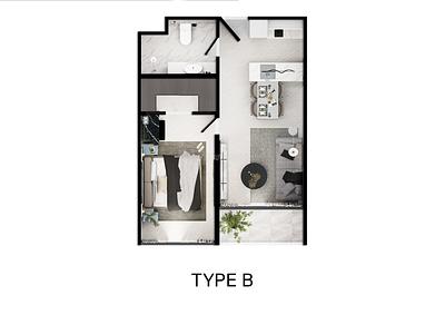 LAY22542: Comfort & Convenience in Elegant 1-Bedroom Apartment Near Layan Beach. Photo #3
