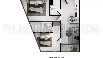 LAY22543: Comfort & Convenience in Spacious 2-Bedroom Apartment Near Layan Beach. Photo #3