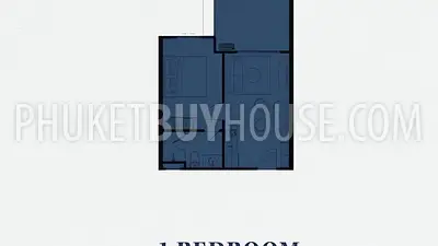BAN22545: 1-Bedroom Resale Condo on 6th Floor Near Bang Tao Beach. Photo #4