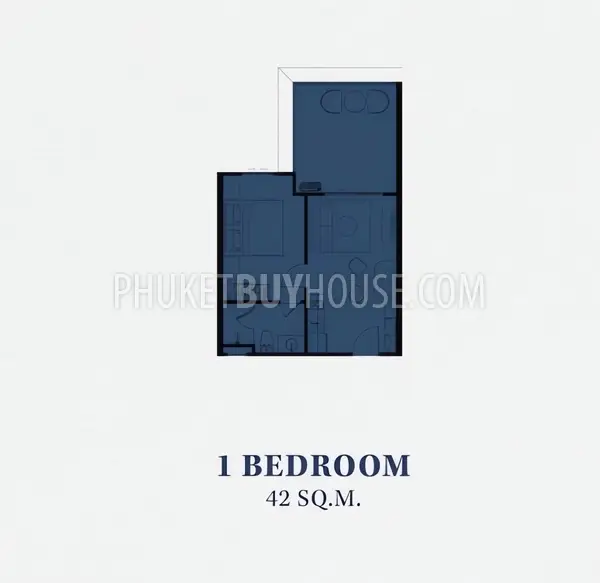 BAN22545: 1-Bedroom Resale Condo on 6th Floor Near Bang Tao Beach. Photo #4