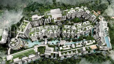 BAN22545: 1-Bedroom Resale Condo on 6th Floor Near Bang Tao Beach. Photo #1