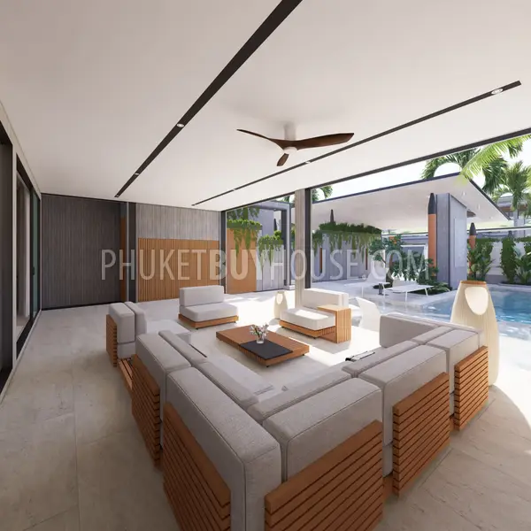 RAW22548: Modern Eco-Style 4 Bedroom Villa in Rawai with High-Tech Comfort and Private Pools (77% finished). Photo #10