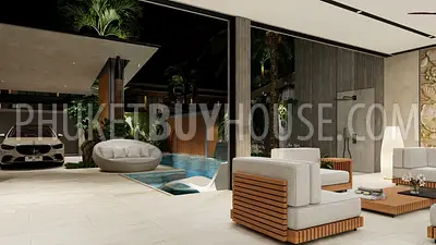 RAW22548: Modern Eco-Style 4 Bedroom Villa in Rawai with High-Tech Comfort and Private Pools (77% finished). Photo #12