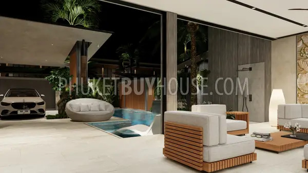 RAW22548: Modern Eco-Style 4 Bedroom Villa in Rawai with High-Tech Comfort and Private Pools (77% finished). Photo #12