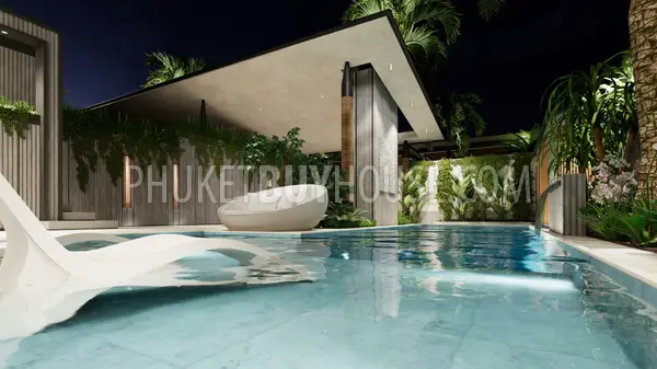 RAW22548: Modern Eco-Style 4 Bedroom Villa in Rawai with High-Tech Comfort and Private Pools (77% finished). Photo #8
