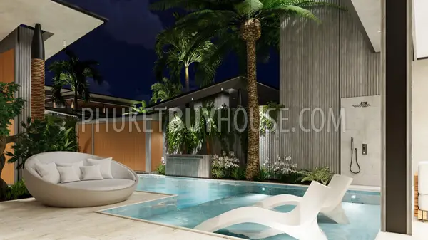 RAW22548: Modern Eco-Style 4 Bedroom Villa in Rawai with High-Tech Comfort and Private Pools (77% finished). Photo #13