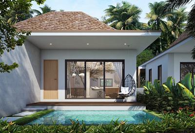 TAL22546:  Two Bedroom Villa with Pool and Garden Space in Central Thalang. Photo #7