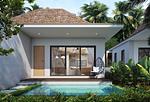 TAL22546:  Two Bedroom Villa with Pool and Garden Space in Central Thalang. Thumbnail #7