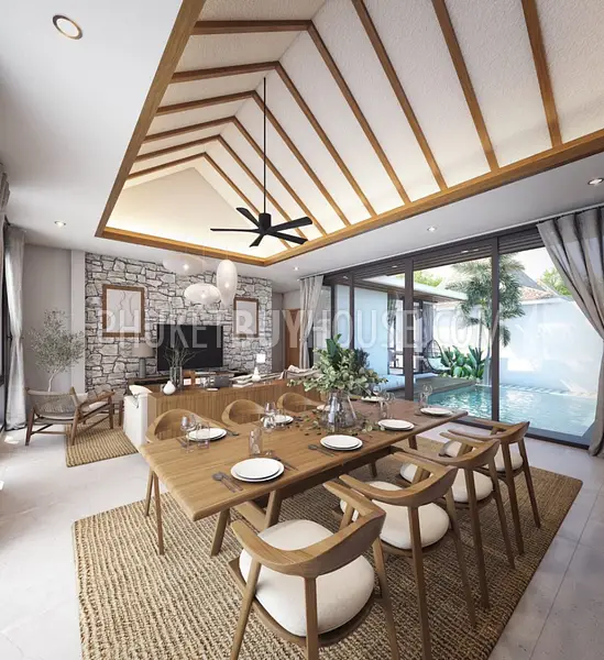 TAL22546: Two Bedroom Villa with Pool and Garden Space in Central Thalang. Photo #3