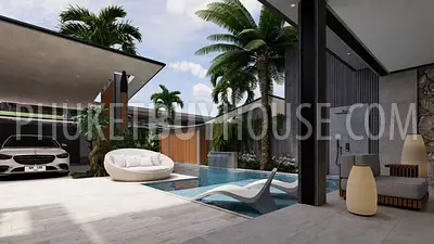 RAW22548: Modern Eco-Style 4 Bedroom Villa in Rawai with High-Tech Comfort and Private Pools (77% finished). Photo #11