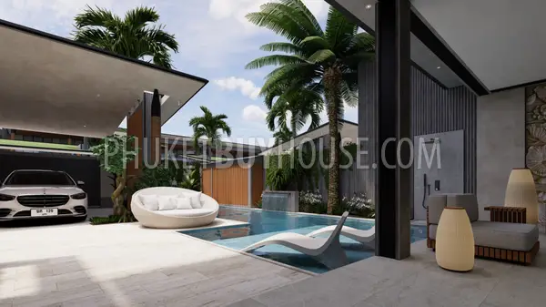 RAW22548: Modern Eco-Style 4 Bedroom Villa in Rawai with High-Tech Comfort and Private Pools (77% finished). Photo #11